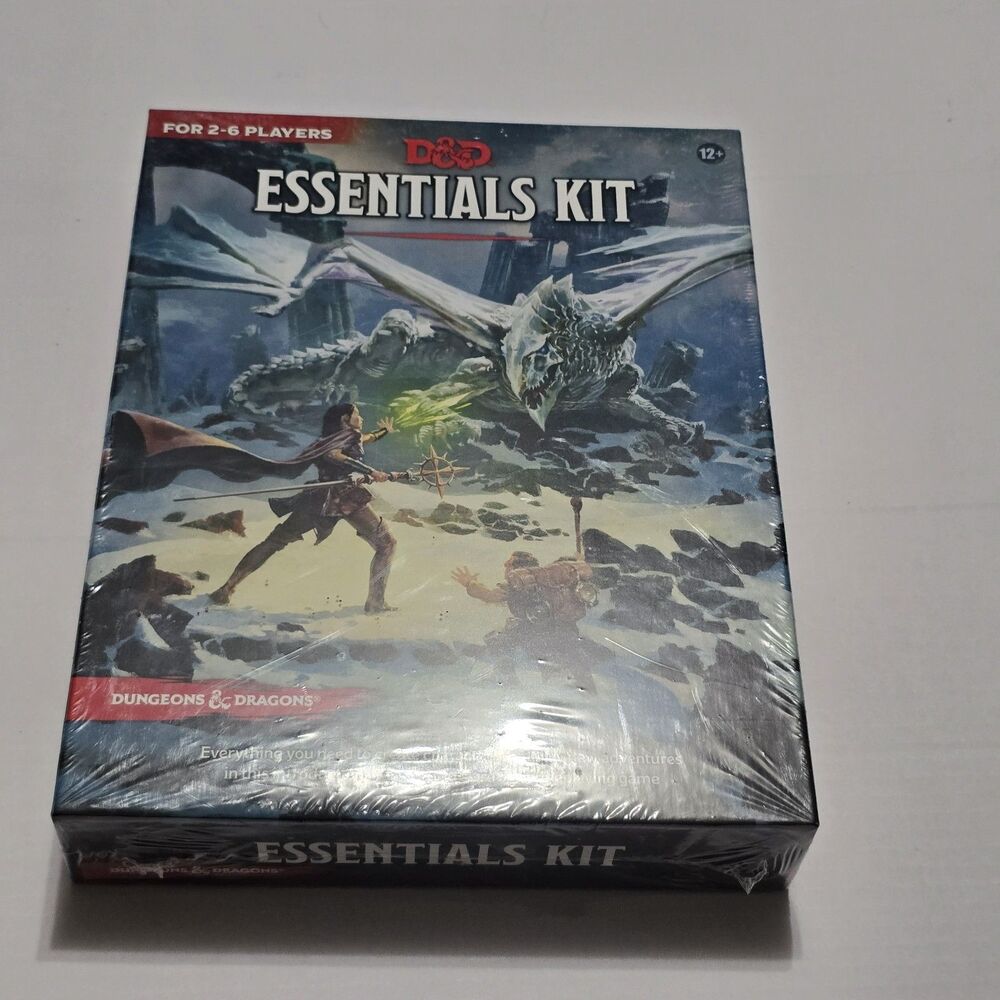 Dungeons & Dragons Essentials Kit Factory Sealed Dragon of Icespire Peak D&D New - Picture 5 of 5